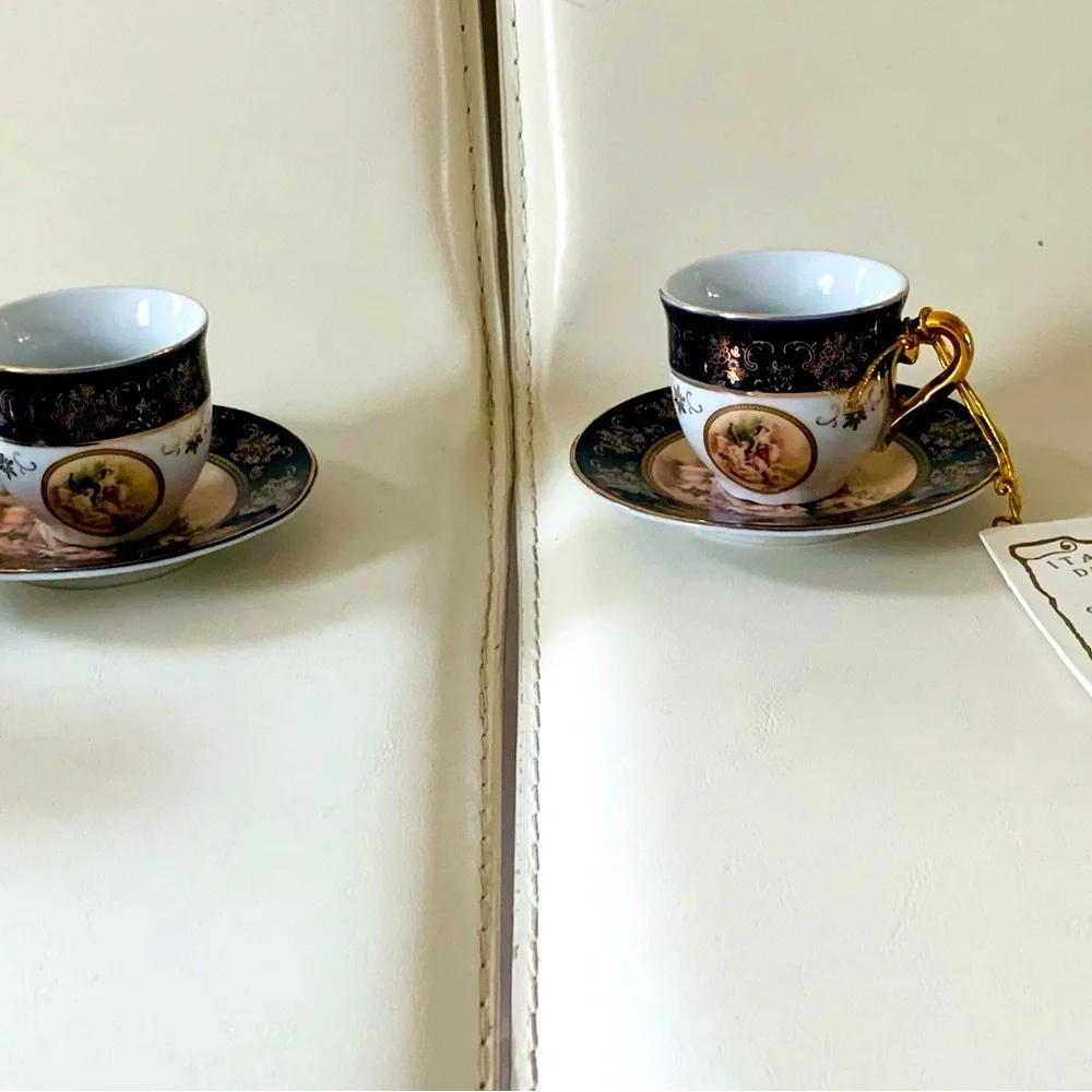 Italian Design fine Porcelain coffee sets